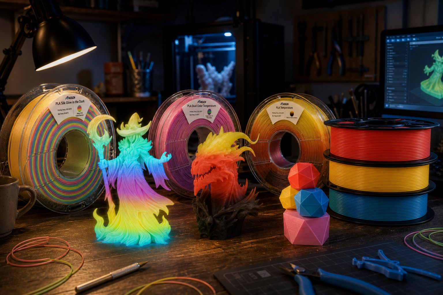 Special 3D Printer Filaments That Actually Change What You Can Print